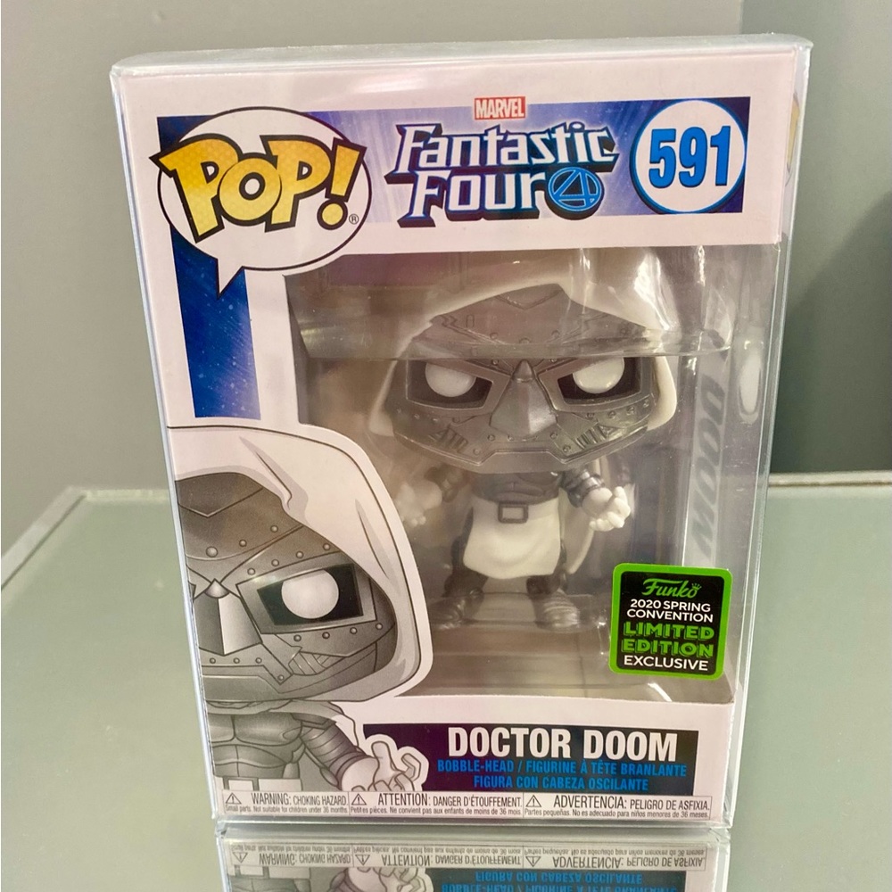 𝅺Funko Pop Doctor Doom #591 Fantastic Four New Limited Edt Marvel Funko Pop